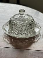 kaasstolp van geperst glas, Antiek en Kunst, Antiek | Glas en Kristal, Ophalen of Verzenden