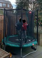 Berg trampoline 180cm met valnet, Kinderen en Baby's, Speelgoed | Buiten | Trampolines, Ophalen, Gebruikt