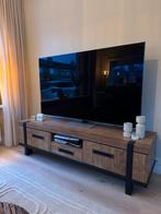 Luxe TV-meubel Borneo, ZGAN, Ophalen, 150 tot 200 cm, Zo goed als nieuw, Minder dan 100 cm