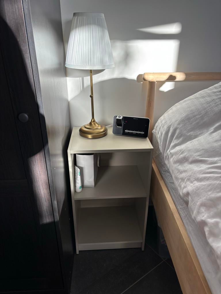 Twee IKEA Gurksen Nachtkastjes, Huis en Inrichting, Slaapkamer | Nachtkastjes, Ophalen, Gebruikt, Kunststof