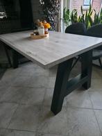 Eetkamertafel, Huis en Inrichting, Tafels | Eettafels, Ophalen, Gebruikt, Rechthoekig, 50 tot 100 cm