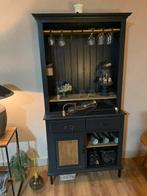 Wijnkast, Huis en Inrichting, Kasten | Vitrinekasten, Ophalen, 200 cm of meer, 50 tot 100 cm, Zo goed als nieuw