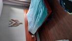 bed 180/200 kersenkleur, Ophalen, Tweepersoons, Zo goed als nieuw, 180 cm