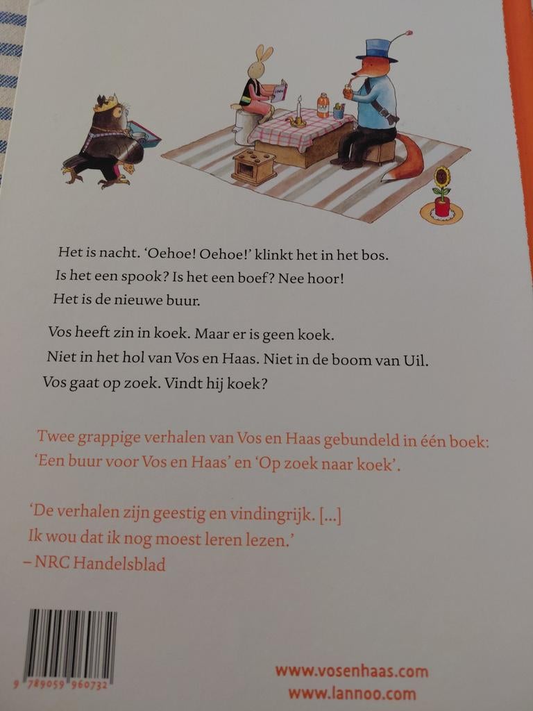Vos en Haas: Het voorleesboek, Ophalen of Verzenden, Gelezen, Sylvia Vanden Heede & Thé Tjong-Khing, 2 tot 3 jaar