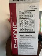 Phonic AM105, Muziek en Instrumenten, Mengpanelen, Ophalen of Verzenden, Gebruikt