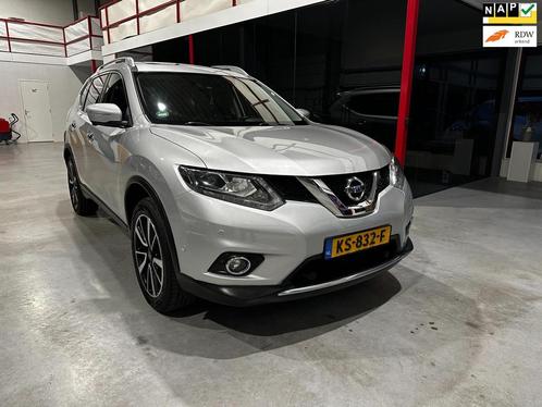 Nissan X-Trail 1.6 DIG-T Tekna 7p / Leder / Navi / Trekhaak, Auto's, Nissan, Bedrijf, Te koop, X-Trail, 360° camera, ABS, Achteruitrijcamera
