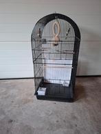 Vogelkooi binnen, Ophalen, Hout, Vogelkooi