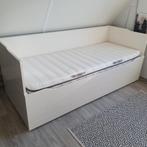 Ikea Hemnes uitschuifbed wit 2 matrassen, Huis en Inrichting, Slaapkamer | Bedden, Ophalen, Verstelbaar, Wit, Tweepersoons