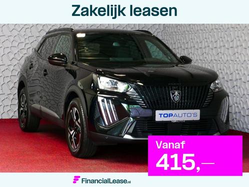 Peugeot 2008 1.2 130PK ✅NW MODEL✅ BLACK EDITION TREKHAAK, Auto's, Peugeot, Bedrijf, Lease, Financial lease, 360° camera, ABS, Achteruitrijcamera