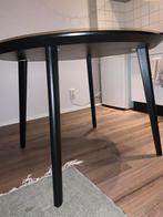Ikea Lisabo tafel zwart, Ophalen, 50 tot 100 cm, 100 tot 150 cm, Zo goed als nieuw