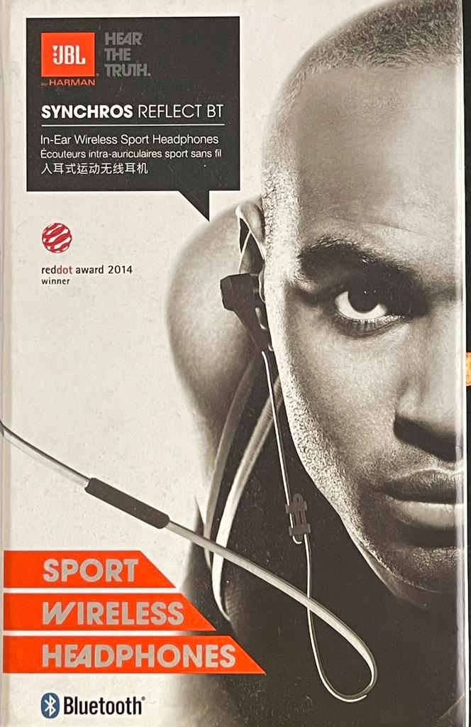 JBL Synchros Reflect BT (zo goed als nieuw), Audio, Tv en Foto, Koptelefoons, Zo goed als nieuw, Overige merken, Draadloos, Bluetooth