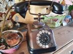 Antieke jaren '30 koperen telefoon Denemarken Kjobenhavns, Antiek en Kunst, Antiek | Kantoor en Zakelijk, Ophalen of Verzenden