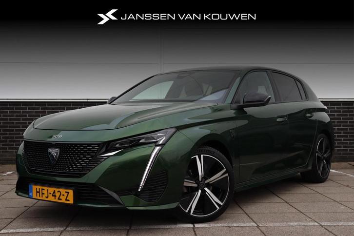 Peugeot 308 1.2 PureTech GT *Automaat * Navigatie * LED Kopl, Auto's, Peugeot, Bedrijf, Te koop, ABS, Achteruitrijcamera, Adaptive Cruise Control