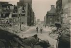 619K foto Rotterdam Botersloot met Bibliotheek af Kaasmarkt, Verzamelen, Ansichtkaarten | Nederland, Ophalen of Verzenden, 1940 tot 1960