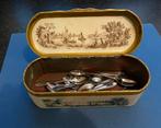 Te koop kistje met advocaat lepeltjes in goede staat, Antiek en Kunst, Ophalen of Verzenden