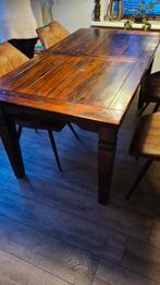 Gratis uitschuifbare eettafel, Ophalen, Gebruikt, 50 tot 100 cm, Vijf personen of meer