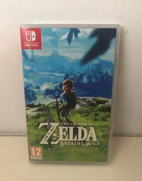 Zelda Breath of the Wild Nintendo Switch, Spelcomputers en Games, Games | Nintendo Switch, Zo goed als nieuw, Role Playing Game (Rpg)