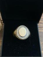 Prachtige 14k gouden ring maat 19 €550, Sieraden, Tassen en Uiterlijk, Ophalen, 18 tot 19, Heer, Zo goed als nieuw