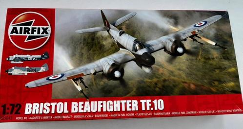 Airfix  Bristol Beaufighter TF10 1/72, Hobby en Vrije tijd, Modelbouw | Vliegtuigen en Helikopters, Nieuw, Vliegtuig, 1:72 tot 1:144