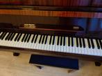 Piano met bank, Muziek en Instrumenten, Piano's, Ophalen of Verzenden, Gebruikt, Bruin