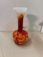 Vintage murano opaline glazen karaf, Ophalen of Verzenden