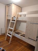Stapelbed, Ophalen, 90 cm, Eenpersoons, Zo goed als nieuw