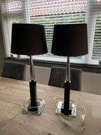 Set van 2 Stijlvolle Lampen, Huis en Inrichting, Lampen | Vloerlampen, Ophalen, Zo goed als nieuw, Metaal, Minder dan 100 cm