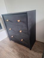 Ikea Rast ladenkastje, zwart met goud, Huis en Inrichting, Kasten | Ladekasten, Ophalen, Gebruikt, 50 tot 100 cm, 3 of 4 laden