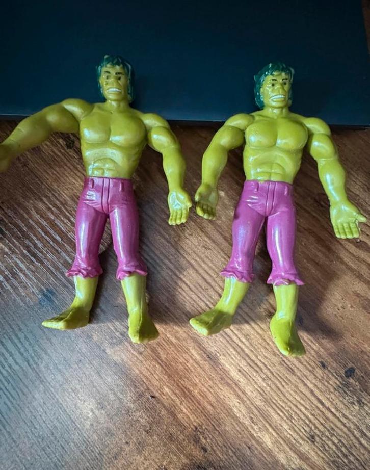 Vintage The Incredible Hulk figuren Marvel Comics 1978, Verzamelen, Speelgoed, Gebruikt, Ophalen of Verzenden