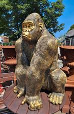 Levensgroot Gorilla beeld 110 cm erg mooi groot kunst object, Ophalen