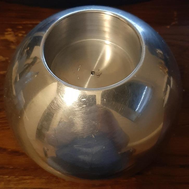 🕯️Brocante: 2 IKEA Nassjo Kandelaars jaren '90🏷️€10,-, Huis en Inrichting, Woonaccessoires | Kandelaars en Kaarsen, Gebruikt