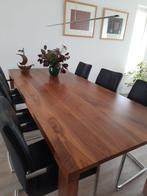 Arca Eettafel Teakhout 210x90 cm, Huis en Inrichting, Tafels | Eettafels, Ophalen, Teakhout, 200 cm of meer, 50 tot 100 cm