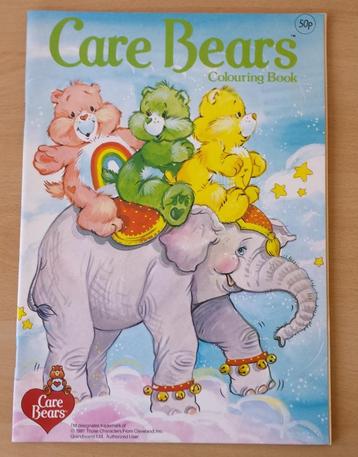 Care Bears / Troetelbeertjes Kleurboek nr.2 - 1987 - vintage beschikbaar voor biedingen