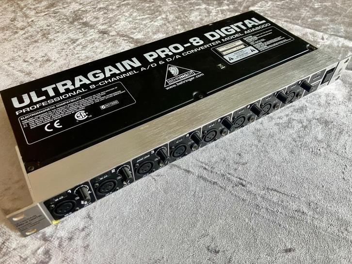Ultragain Pro 8 Analoog > Adat interface-preamp, Muziek en Instrumenten, Effecten, Gebruikt, Overige typen, Ophalen