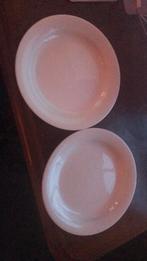 arabia arctica 2  onfbijtbordjes samen 10 euro, Ophalen, Gebruikt, Bord(en), Effen