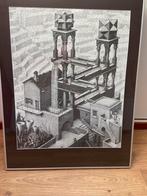 Ingelijste puzzel van ‘Esscher’, Antiek en Kunst, Kunst | Schilderijen | Klassiek, Ophalen of Verzenden