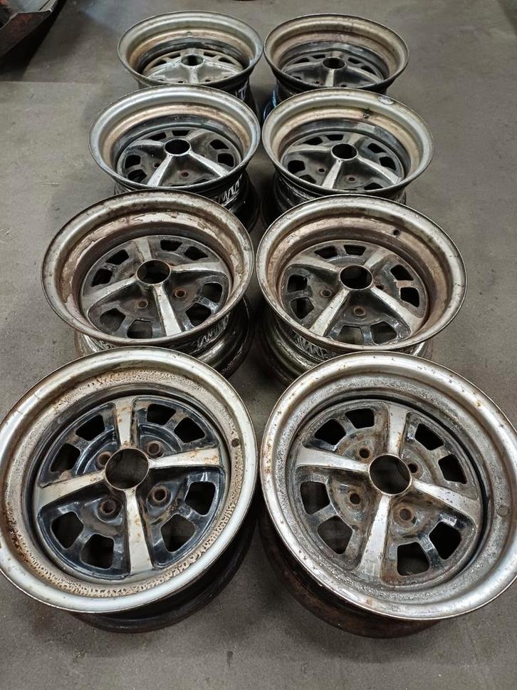 13" OPEL SR VELGEN 7Jx13" OPEL KADETT GTE SR CITY MANTA, Auto-onderdelen, Banden en Velgen, Velg(en), Zomerbanden, 13 inch, 175 mm