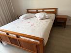 Slaapkamer compleet massief kersen, Huis en Inrichting, Slaapkamer | Complete slaapkamers, Ophalen, Zo goed als nieuw, Tweepersoons