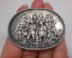Zilveren antieke broche van de Nachtwacht nr.1623