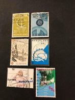 Nederland Europazegels gestempeld, Ophalen of Verzenden, Na 1940, Gestempeld