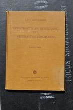 Constructie en berekening verbrandingsmotoren 1951 €5, Ophalen of Verzenden, Gelezen, Overige onderwerpen