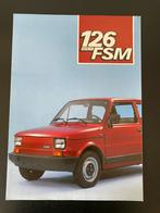 Fiat 126 Made By FSM Brochure 1985, Ophalen of Verzenden, Zo goed als nieuw