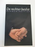 De rechter beslist - Herman Rottier, Boeken, Ophalen of Verzenden, Gelezen, Herman Rottier
