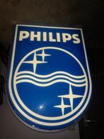 reclamebord philips 110x90, Ophalen, Gebruikt, Lichtbak of (neon) lamp