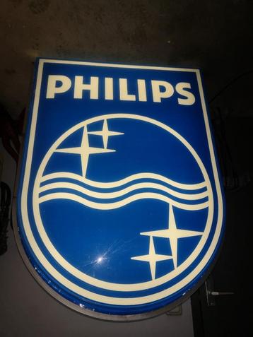 reclamebord philips 110x90 beschikbaar voor biedingen