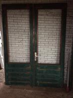 Twee merbau balkondeuren 83 x 234 cm ., Doe-het-zelf en Verbouw, Deuren en Horren, Ophalen, Zo goed als nieuw, Buitendeur, Minder dan 200 cm