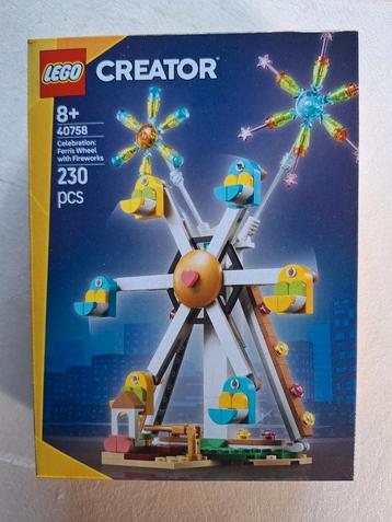 Lego Creator 40758 reuzenrad met vuur werk (nieuw) beschikbaar voor biedingen