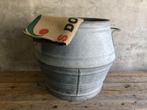 Grote zinken plantenbak | waston | dolly tub | olijfboom, Tuin, Gebruikt, Rond, Ophalen of Verzenden