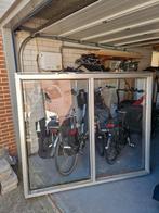 Aluminium kozijn raam inclusief glas moet weg, Doe-het-zelf en Verbouw, Kozijnen en Schuifpuien, Ophalen, Gebruikt, Raamkozijn