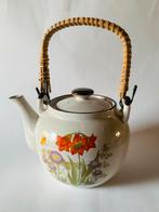 Vintage Wildflower Theepot met Wilde Bloemen, Ophalen of Verzenden, Gebruikt, Overige stijlen, Overige typen